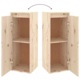 3 darab tömör fenyőfa TV-szekrény