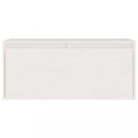 6 darab fehér tömör fenyőfa TV-szekrény