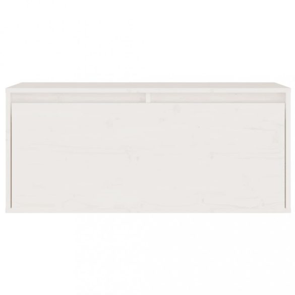 6 darab fehér tömör fenyőfa TV-szekrény