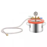 vákuumkamra kétfokozatú szivattyúval 3,7 L