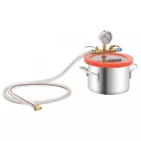 vákuumkamra kétfokozatú szivattyúval 3,7 L