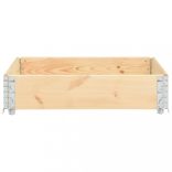 tömör fenyőfa raklapmagasító 100 x 100 cm