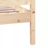 tömör fa ágykeret 160 x 200 cm