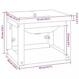 fekete vas fürdőszobai mosdókagylóváz beépített mosdóval