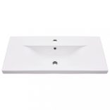 fekete vas fürdőszobai mosdókagylóváz beépített mosdóval