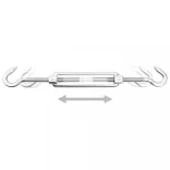 9 darabos rozsdamentes acél napvitorla-tartozékszett