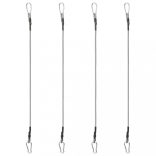 4 db gumi kötél karabinerrel