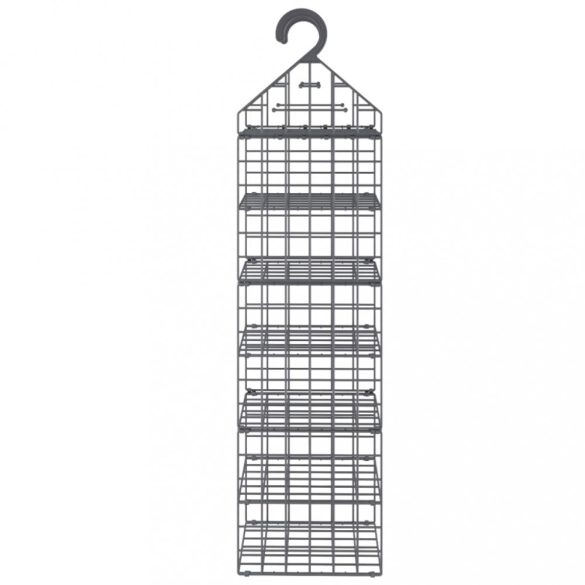 2 db akasztós szekrényrendező 7 polccal