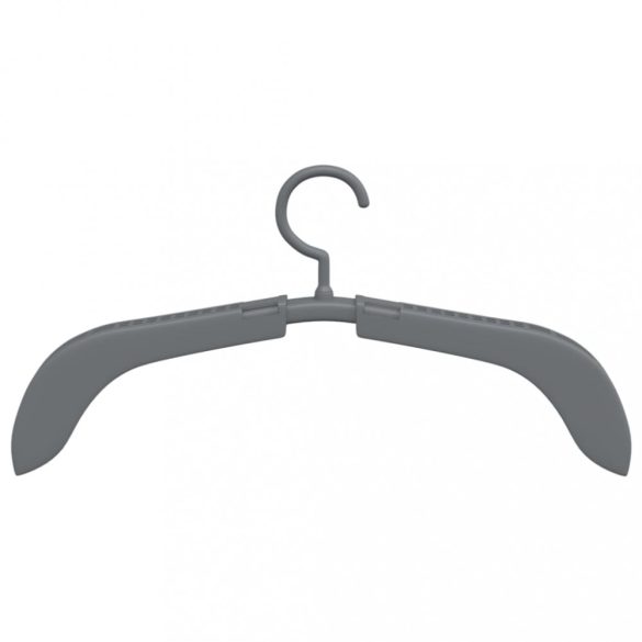 10 db szürke kihúzható vállfa