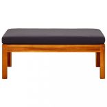 2 db tömör akácfa kerti lábtartó