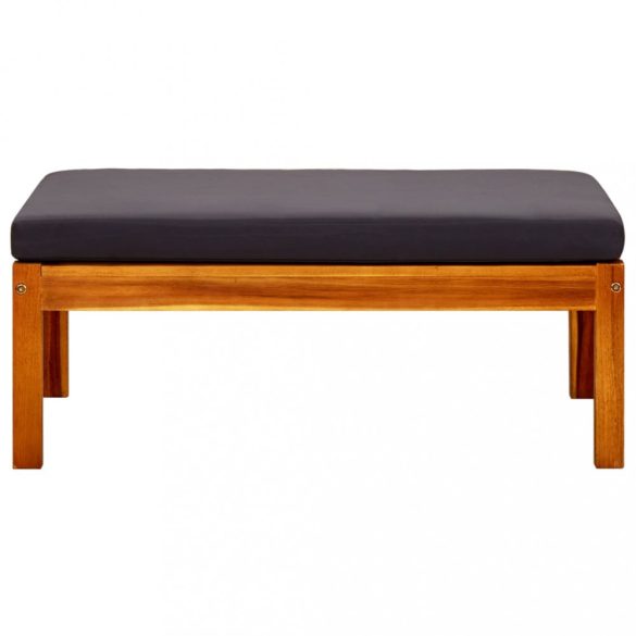 2 db tömör akácfa kerti lábtartó