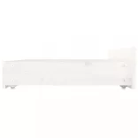 fehér ágykeret fiókokkal 140 x 190 cm