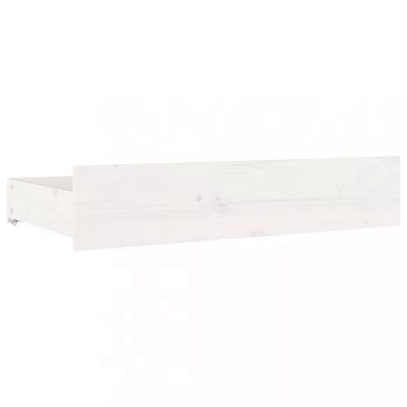 fehér ágykeret fiókokkal 120 x 200 cm