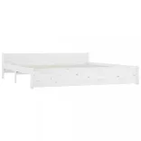 fehér ágykeret fiókokkal 180 x 200 cm (Super King)