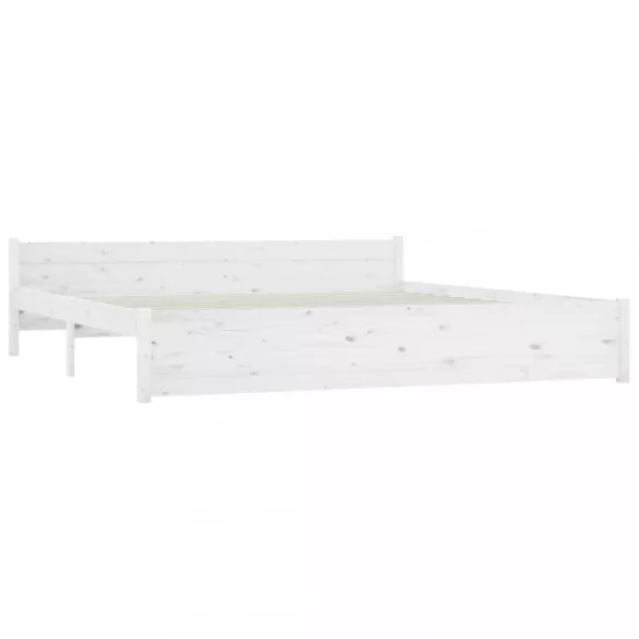 fehér ágykeret fiókokkal 180 x 200 cm (Super King)