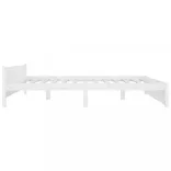 fehér ágykeret fiókokkal 180 x 200 cm (Super King)