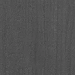 szürke tömör fenyőfa ágykeret 200x200 cm