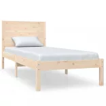 tömör fenyőfa ágy matrac nélkül 100 x 200 cm