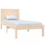 tömör fenyőfa ágy matrac nélkül 100 x 200 cm