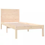 tömör fenyőfa ágy matrac nélkül 100 x 200 cm