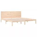 tömör fenyőfa ágy matrac nélkül 200 x 200 cm