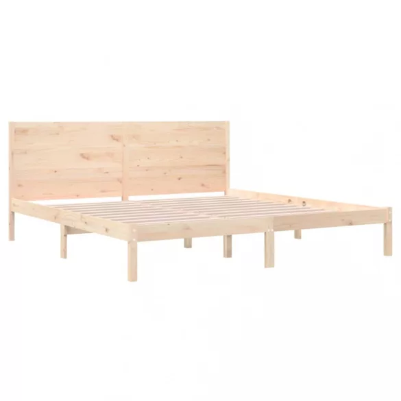 tömör fenyőfa ágy matrac nélkül 200 x 200 cm