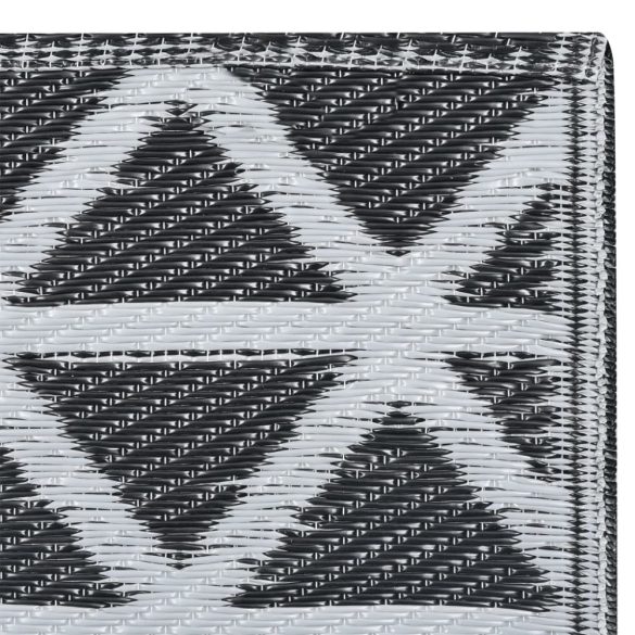 kültéri szőnyeg ARAKIL fekete 120x180 cm PP