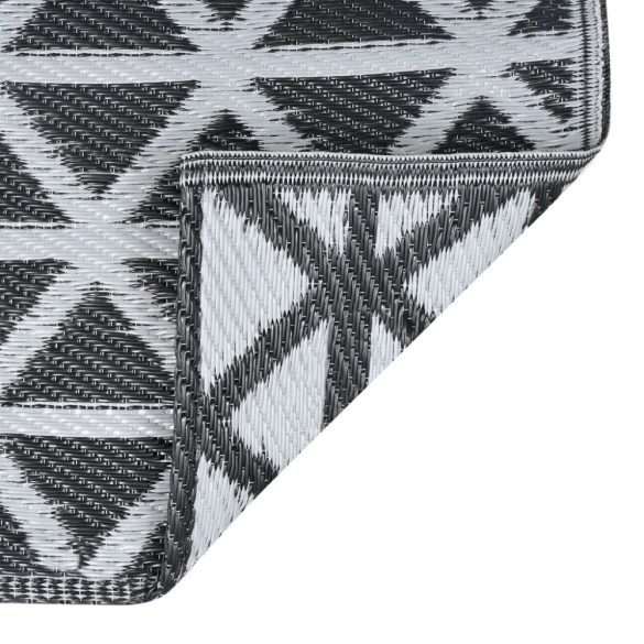 kültéri szőnyeg ARAKIL fekete 120x180 cm PP