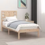 tömör fenyőfa ágy matrac nélkül 90 x 200 cm