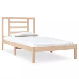 tömör fenyőfa ágykeret matrac nélkül 90 x 190 cm