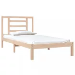tömör fenyőfa ágykeret matrac nélkül 90 x 190 cm
