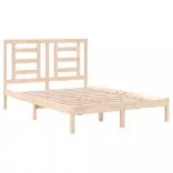 tömör fenyőfa ágy matrac nélkül 140 x 190 cm