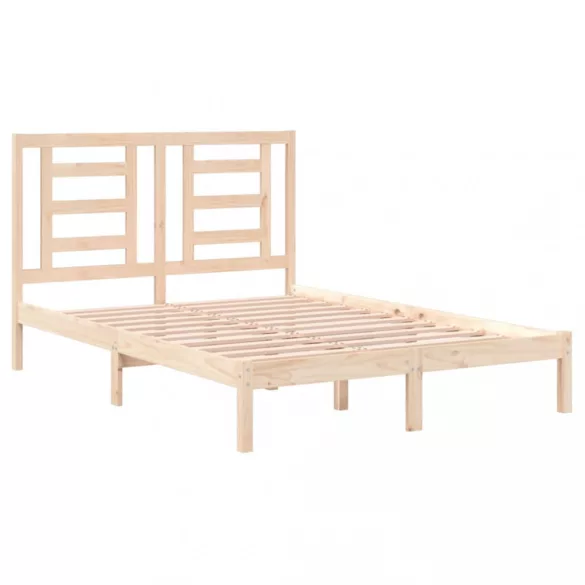 tömör fenyőfa ágy matrac nélkül 140 x 190 cm