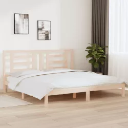 tömör fenyőfa ágy matrac nélkül 200 x 200 cm