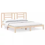 tömör fenyőfa ágy matrac nélkül 200 x 200 cm