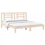 tömör fenyőfa ágy matrac nélkül 200 x 200 cm