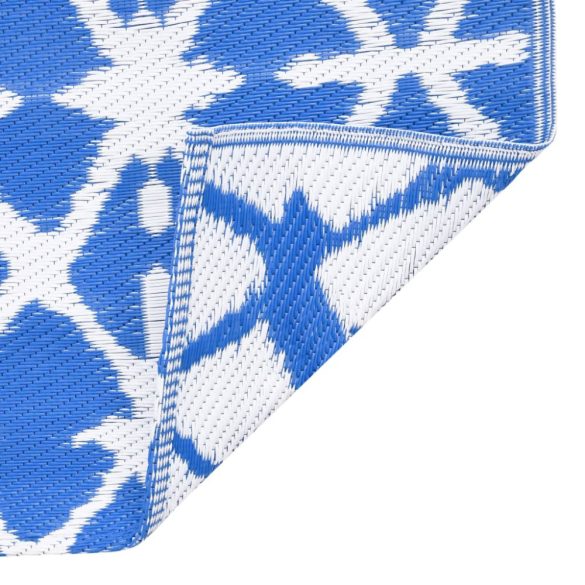 kültéri szőnyeg ARAKIL kék-fehér 80x150 cm PP