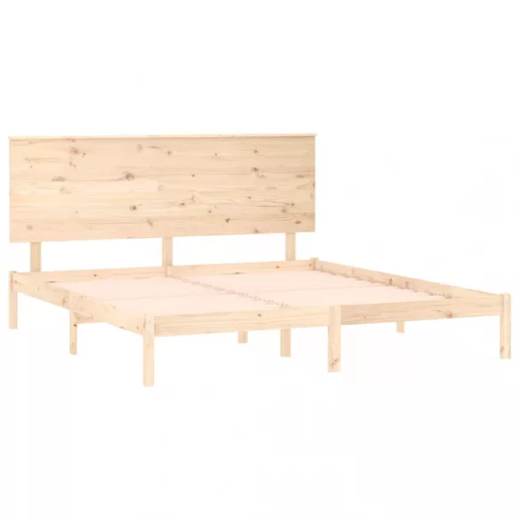 tömör fenyőfa ágy matrac nélkül 200 x 200 cm
