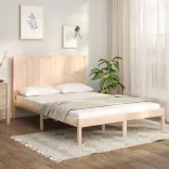 tömör fenyőfa ágy matrac nélkül 140 x 190 cm