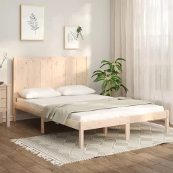 tömör fenyőfa ágy matrac nélkül 140 x 200 cm