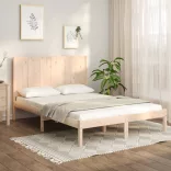 tömör fenyőfa ágy matrac nélkül 150x200 cm