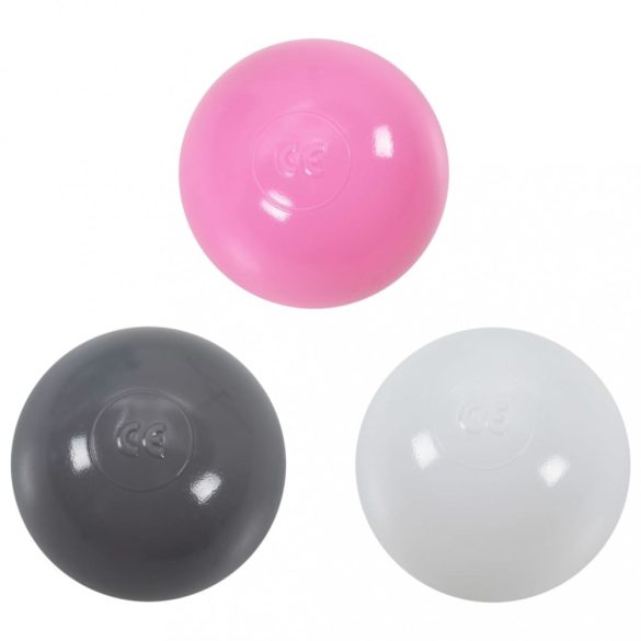 szürke elefántos gyerekjátszósátor 250 labdával 174x86x101 cm