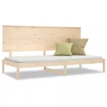 tömör fenyőfa kanapéágy matrac nélkül 80 x 200 cm