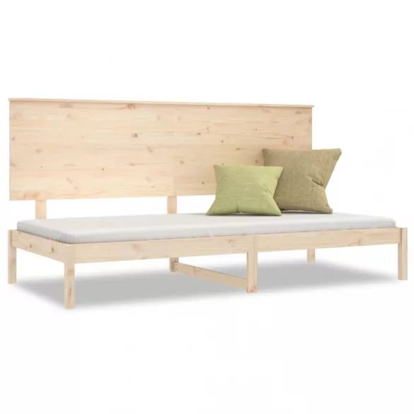 tömör fenyőfa kanapéágy matrac nélkül 80 x 200 cm