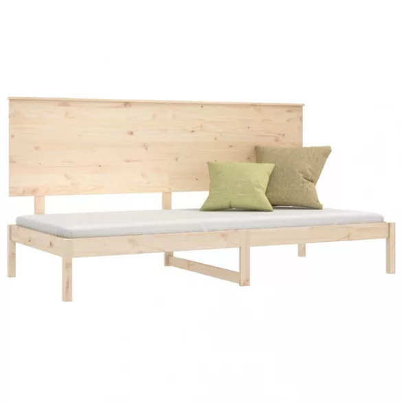 tömör fenyőfa kanapéágy matrac nélkül 80 x 200 cm