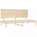 tömör fenyőfa kanapéágy matrac nélkül 80 x 200 cm