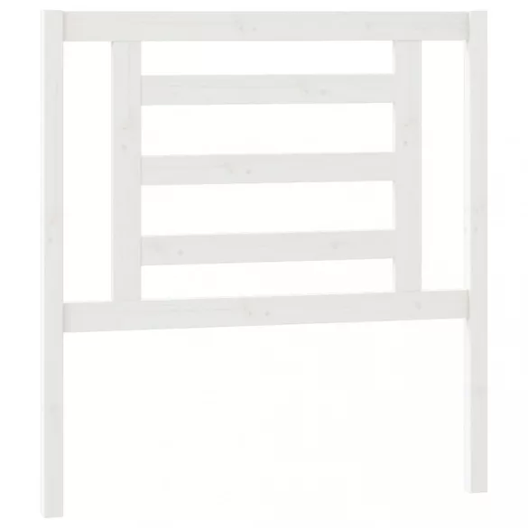 fehér tömör fenyőfa kihúzható kanapéágy 2 x (90 x 200) cm