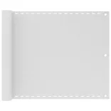 fehér HDPE erkélyparaván 75 x 500 cm