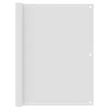 fehér HDPE erkélytakaró 120 x 400 cm