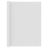 fehér HDPE erkélytakaró 120 x 500 cm